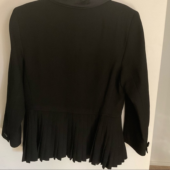 Valentino Night black jacket with peplum. Size 14. - Picture 12 of 12